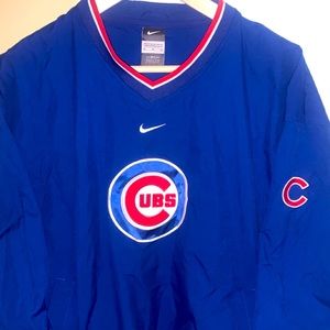 Retro Cubs Pullover Jacket size Medium